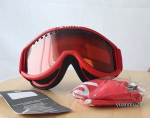 Cariboo Smith OTG 3 Färgskidglasögon Anti-dimma dubbellindresande arbetare snowboardglasögon 44