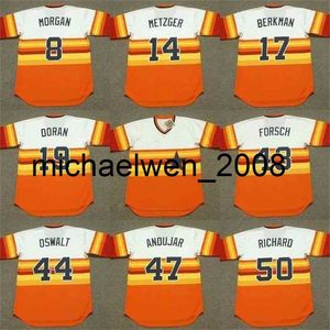 8 JOE MORGAN 14 ROGER METZGER 17 LANCE BERKMAN Baseball 19 BILL DORAN 44 ROY OSWALT 43 KEN FORSCH 50 J.R. RICHARD Trikot 2004 Herren