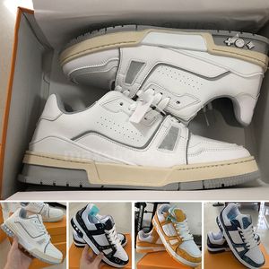 2023 nuove scarpe da ginnastica stampate uomo donna scarpe casual grigio arancione rosso scarpa da allenamento trainer selvaggia piattaforma da skate low-top classico di lusso 36-45 ZM12