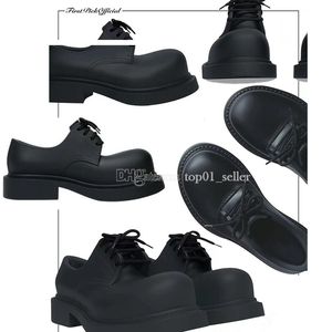 Дизайнерские стероидные ботинки дерби черные кроссовки мужчины мужская обувь eva Extra Round Toe Светлостное массовое кружев
