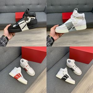 Skórzany patchwork myszy męskie buty zwykłe sneakers na platforma platforma platforma okrągłe palce koronkowe płaskie buty luksusowe markowe damskie buty.