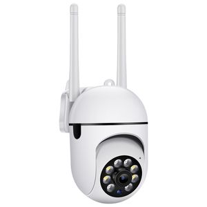 Telecamera WiFi A7 Grandangolo da 360 gradi Visualizzazione completa 3 modalità di visione notturna Telecamera di sicurezza audio bidirezionale Wireless Outdoor Indoor