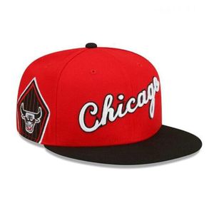 Chicago''bulls''Ball Caps2023-24ユニセックスファッションコットン野球帽スナップバックハット男性