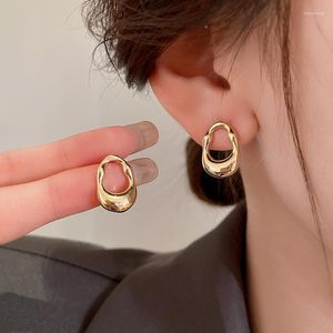 Orecchini per borchie Kaitin Metal Geometric Women Plain Rings Gioielli in stile INS 2023 Fascibile semplice di fascia alta per