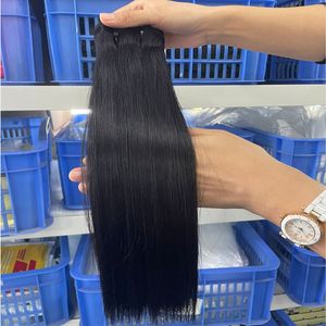 Unprocessed SDD Bone Straight Raw Hair Bundles 100% Human Hairs