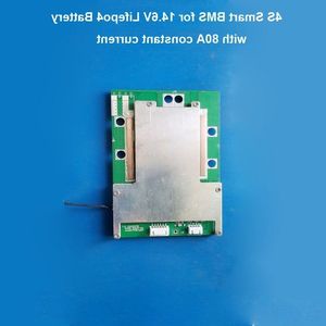 Бесплатная доставка 146 В Lifepo4 etooth Smart BMS с функцией связи для аккумулятора 4S с током зарядки и разрядки 80 А Lfinl