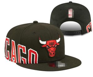 Chicago''bulls''Ball Caps2023-24ユニセックスファッションコットン野球帽スナップバックハット男性