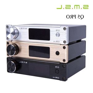 Freeshipping SMSL Q5 Pro 45W*2 HIFI 20 Saf Mini Ev Dijital Ses Power Amplifikatörü 24bit/96kHz USB DAC/Optik/Koaksiyel Uzak CO HRBI ile