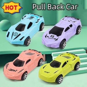 Atacado de carro de brinquedo de plástico de 7,5 cm carros para trás carros de brinquedo masculino e feminino de corrida de corrida