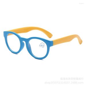Sunglasses 15PCS Blue Light Blocking Filter Gaming Goggles Silicone Frame Eyeglasses Child Anti-Blue Ray Eyewear Kids Computer Glasses