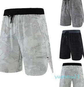 Masculino yoga esportes curto secagem rápida camo shorts com bolso celular casual correndo ginásio jogger pant