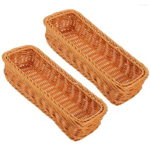 Dinnerware Sets Seasoning Jar Storage Box Silverware Organizer Basket Sundry Woven For Home Multipurpose Baskets Holder