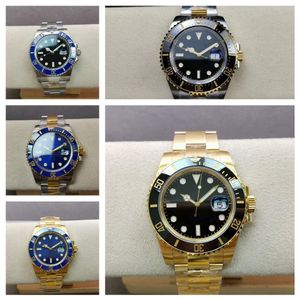 GW Factory AAA Quality Mens Watch 40mm Ceramic Bezel 116610LV 126618LN DATE DIAL rostfritt stål Automatisk rörelse Mekanisk SA272L