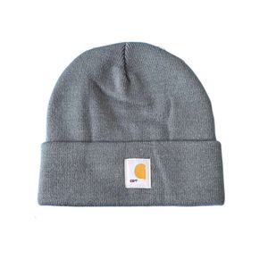 Carharttlys hat Designer Męskie i Damskie Beanie Fall Winter Thermal dzianin wełna plus aksamitne klasyczne sport solidny kolor unisex