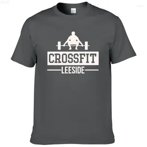Camisetas masculinas CrossFit Fitness de alta qualidade Tamanho da UE Tee Harajuku Men Tshirt roupas masculinas