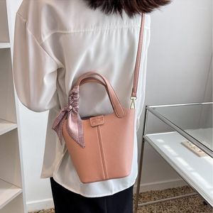 Evening Bags 2023 Arrival None Mainland China Guangdong Bucket Microfiber Synthetic Leather Shoulder & Crossbody Nylon