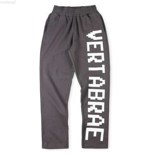 Mens Pants Sweatpants Pants Vertabrae Letter Printing Men Women Heavy Fabric Unisex Joggers Drawstring Trousers EUR US Size 2023FW 4 Colors