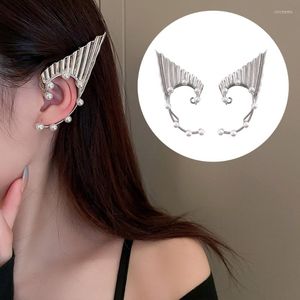 Backs Ohrringe ElfEar Cuffs für Damen NonPiercing Clip Conch Ear FairyEar