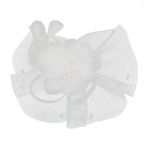 Bandanas malha acessórios para o cabelo fascinator cabeça hoop floral feminino baile de formatura hairpin noiva tiara bandana mulher