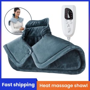 Masowanie poduszek na szyję i podkładki ogrzewania barku Masaż elektryczny Ból Ból 6 Ustawienia prania maszynowy 230412