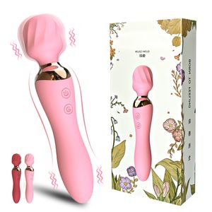 Wibratory Mocne doładowanie Magic Wand Vibrator Av Massager Davina Stymulator Dibratory do łechtaczki Dildo Sex Toys For Women 230413