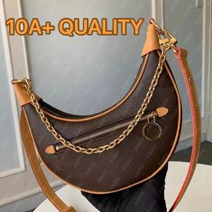 Designer bolsa de ombro mulheres bolsa loop croissant hobo corrente crossbody sacos de luxo mulheres bolsa cosmética meia lua axilas bolsas marel dicky