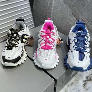 Lüks Tasarım Kadınlar Erkek Ayakkabı Moda Orijinal Deri Mesh Air Nefes Alabilir Eğitimler Spor Kabar Pist Kıyafet Platformu Erkek Somunlar Track 1 2 3 Ayakkabı Adamı