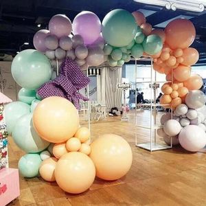 Party Dekoration 36inch Multicolor Macaron Latex Luftballons Große Pastell Runde Für Geburtstag Hochzeit Brautdusche Bogen Dekorationen