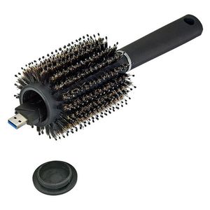 Storage Boxes Bins Hollow Hair Brush Comb Black Stash Safe Diversion Secret Security Den Valuables Plastic Home Box Vt0443 Drop De Dhrva ZZ