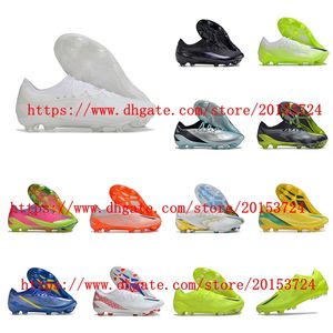 Soccer Shoes X CRAZYFAST.1FG BOOTS FG Cleats Football Boots Green White Black Orange