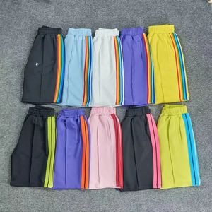 Pantaloncini da uomo firmati Palm Angel Pantaloncini da donna Pantaloncini a strisce laterali stampati con elastico stampato Pantaloni sportivi Pantaloncini a cinque punte Pantaloni casual