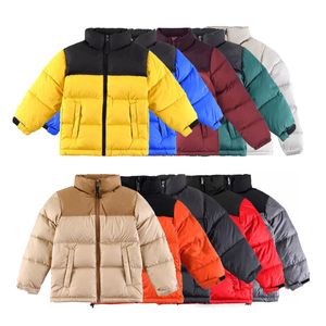 Bambini bambini nord la giacca affrontata Stilista Cappotto Parka Giacca invernale Uomo Donna Soprabito Giacca Piumino Capispalla Causale Hip Hop Streetwear 2023