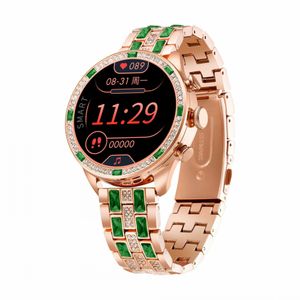 GEN12 All-Touch Frau Smart Watch Mode Luxus Diamant Bluetooth Anruf Gesundheitsüberwachung AI Voice GEN 12 Armbanduhr Smartwatch für Damen VS Ultra 2