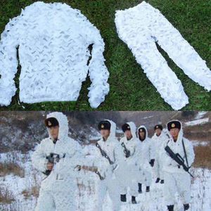 Лыжные очки Snow 3D Ghillie Зимний открытый камуфляжный костюм Охотничий снайперский костюм для наблюдения за птицами 231113