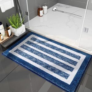 ZK20 BBath Mat Rug,Non-Slip Extra Long Bath Mat,Machine Washable Fluffy Microfiber Floor Mats for Bathroom Tub Sink Shower Laundry Room, Kitchen,Living Room