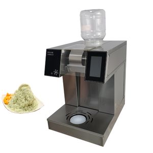 180kg / Day Tabletop Snow Ice Maker Shaver Machine Europe Snowflake Ice Machine Korea Bingsu Machine