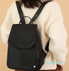 lu Oxford Cloth Backpack All-match Large Capacity Portable Women's Bag Fashion Simple Travel Backpack Colors