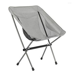Camp Furniture Aluminum Picnic Traveling Beach Chair Foldable Quick Folding Fishing Compact Camping With Carry Bag