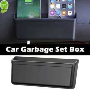 New Black ABS Car Door Side Storage Box Organizer Auto Dashboard Holder Pocket per chiave del telefono Parti interne Accessori auto Gad T2Q1