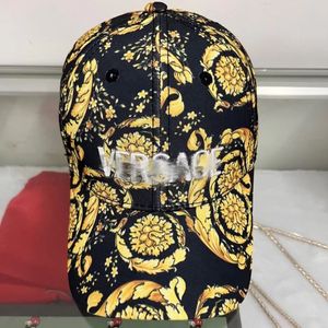 Moda v chapéus de luxo gorro floral preto ouro rosa masculino e feminino gorro bonés de alta qualidade inverno esportes ao ar livre gorro chapéus casquette natal ano novo