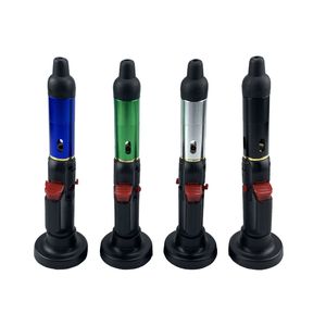 N Vape Butan Meşale Buharlaştırıcı Çarpıcı Bir Metal Sigara Kuru Bitki Boruları Rüzgar Geçirmez Alev Tütsü Brülör Vapes Kalem