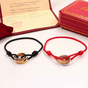 Luxusmode hochwertiges silbernes Manschettenarmband Stil Liebe Edelstahl Schraubenarmband für Männer und Frauen Liebhaber Armband Glücksseil.