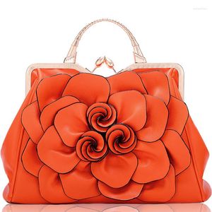 Abendtaschen 2023 Fashion Rose Flower Unique Decal Design Inlay Diamond BuckleLarge Capacity Tote Bag Shoulder Party Club Wedding