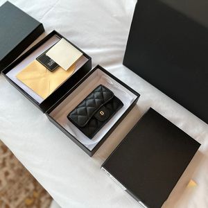 CC Caviar Leather Swells Splot Slot Mini Fashion Holders для женщин простые короткие квадратные стандартные карманные сумки для монет