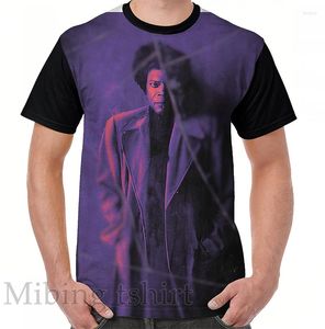 Męskie koszule śmieszne nadruku Koszula dla kobiet Topy TEE Mr. Glass Graphic T-shirt O-Neck krótkie rękawowe tshirty