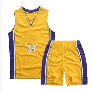 Hot Kids Clothing Sets Jerseys de Basquete Juntas Crianças LeBron 23 24 25 30 Kids Jerseys Basquete Basquete Jersey Jersey Crianças Uniformes Setentless Set A08