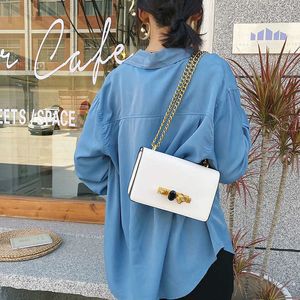 Bolsa outono nova rede vermelha corrente saco moda versão coreana bolsa de ombro crossbody bolsas 231022