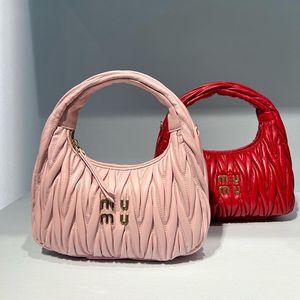 Underarm Tote Cleo Miui Satchel Fashion Bag Wander Matelasse Designer Handbag Shoulder Bag Women's Mens Crossbody 7a Quality Genuine Leather Mini Clutch Bags