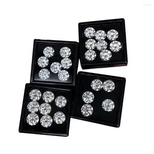 Smyckespåsar grossist Loose Diamond Storage Box Stone Gems Holder Beads Ring Organizer Showcase Gemstone Container presentpaket
