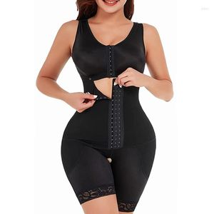 Women's Shapers Faja Shapewear For Women Tummy Control Girdles Waist Trainer Bodysuit BuLifter Body